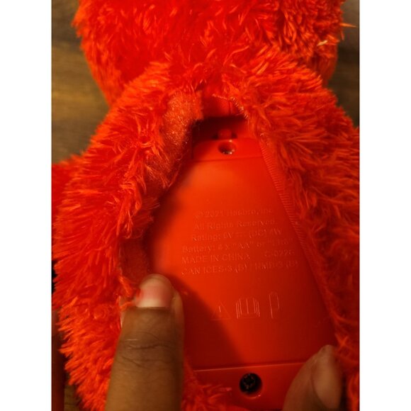 Tickle Me Elmo Sesame Street Laughing Talking Stuffed Plush Toy 15" Working - Picture 3 of 5
